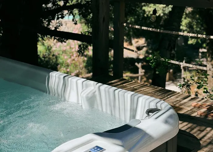 Сasa de vacaciones La Pause - 3 Avec Jacuzzi Privatif A